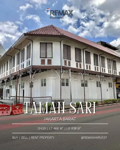 Gedung Heritage di Taman Sari Jakarta Barat