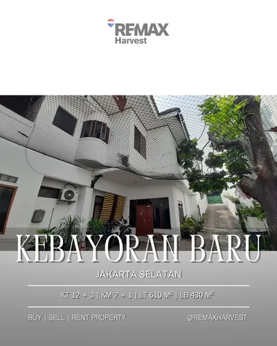 Rumah Strategis Kebayoran Baru