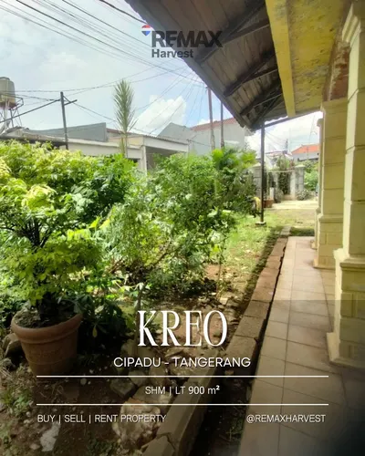 Tanah Bonus Rumah Klasik & 12 Kontrakan Kreo Cipadu