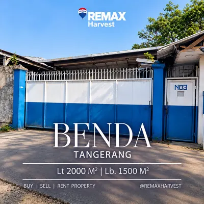 Gudang Siap Pakai Benda Tangerang