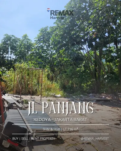Tanah Strategis Jl Panjang Kedoya Jakarta Barat